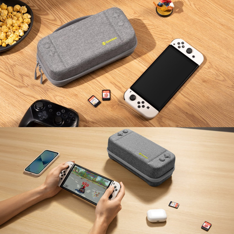Túi Chống Va Đập Tomtoc (USA) Nintendo FancyCase-G05 Travel - Gray (G05L1G2) 3 tui chong va dap tomtoc nintendo fancycase travel gray 03