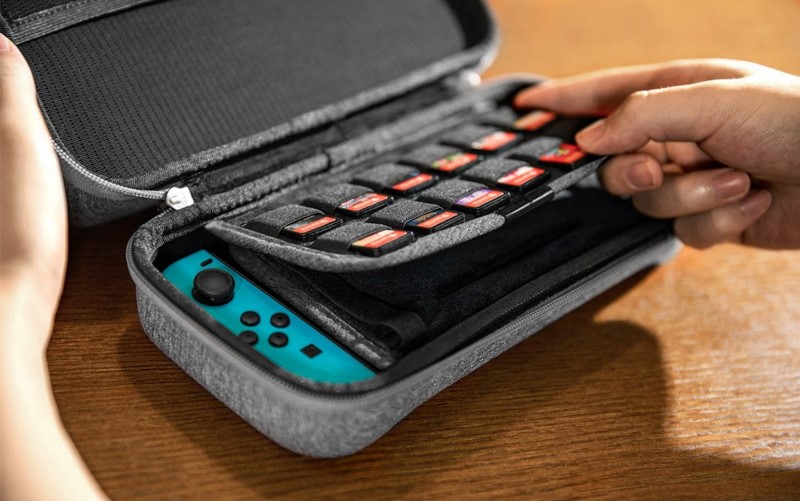 Túi Chống Va Đập Tomtoc (USA) Nintendo FancyCase-G05 Travel - Gray (G05L1G2) 4 tui chong va dap tomtoc nintendo fancycase travel gray 04