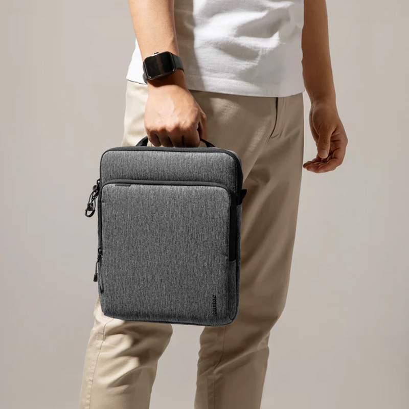 Túi Đeo Chéo Tomtoc Defenderace-A03 Laptop Shoulder Bag - Gray (H13C1G1) 2 tui deo cheo tomtoc defenderace a03 laptop shoulder bag gray 02