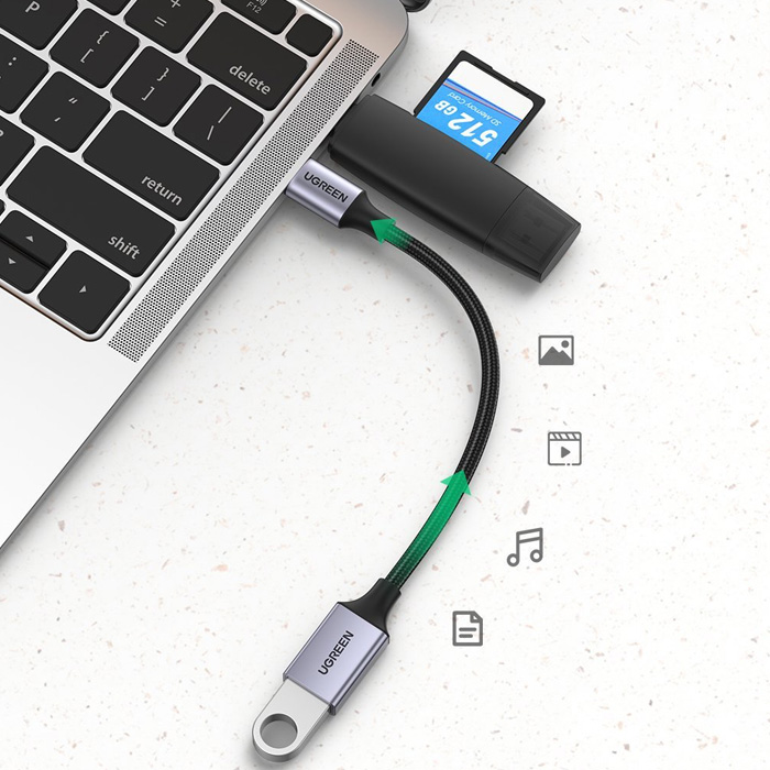 Ugreen USB-C to USB 3.0 OTG Cable 70889 1 Ugreen OTG USB-C 70889