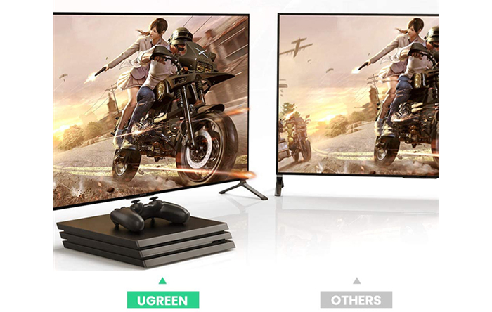 Cáp xuất hình cho PS5 Ugreen HDMI 2.1 Ultra HD 8K@60Hz, 4K@120Hz Cable 3M 80602 3 Cáp HDMI 2.1 Ugreen (80602) Ultra HD hỗ trợ 8K@60Hz