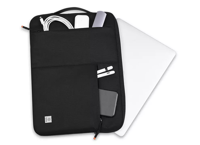 Túi chống sốc Wiwu Alpha Slim Sleeve cho Macbook Pro 15.6" - Black 2 Túi chống sốc Wiwu Alpha Slim Sleeve cho Macbook Pro 13.3