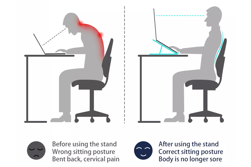 Giá đỡ Wiwu Laptop Stand S400 3 Giá đỡ Wiwu Laptop Stand S400