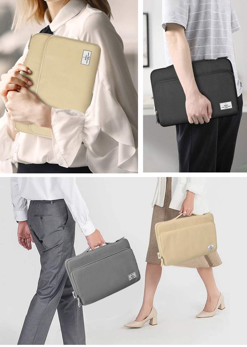 WIWU - TUI CHONG SOC ORA LAPTOP SLEEVE MB PRO 16.2" - BLACK 3 Túi chống sốc Wiwu Ora Laptop Sleeve cho Macbook Pro 16 inch