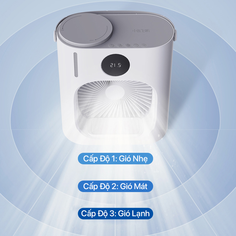 Xiaomi - Quạt Hộp Phun Sương Xiaoda CL08 3 quat hop phun suong xiaoda cl08 05