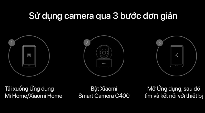 Xiaomi Smart Camera C400 Chính Hãng - BHR6619GL 7 Xiaomi Smart Camera C400