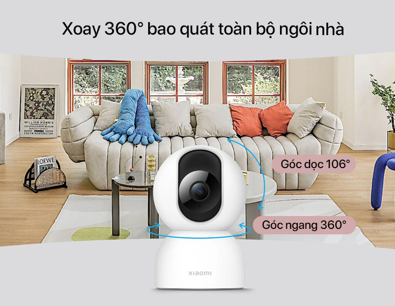 Xiaomi Smart Camera C400 Chính Hãng - BHR6619GL 3 Xiaomi Smart Camera C400
