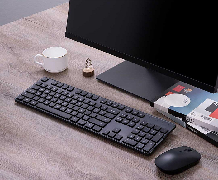 Xiaomi Wireless Keyboard & Mouse - Black (WXJS01YM) 1 Xiaomi Wireless Keyboard & Mouse - Black (WXJS01YM)