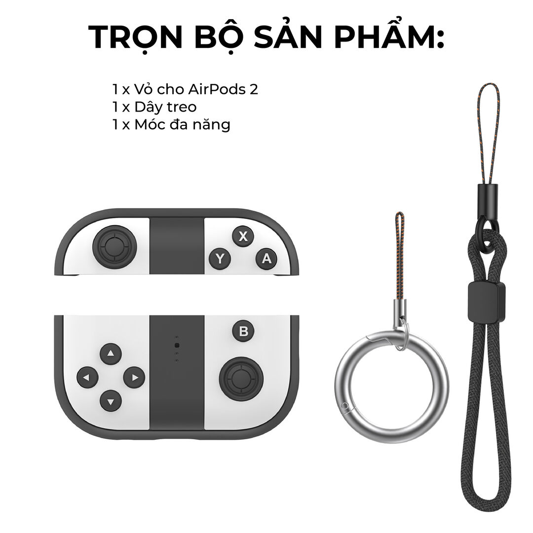 airpod pro 2 silicon case joy con ahastyle 01