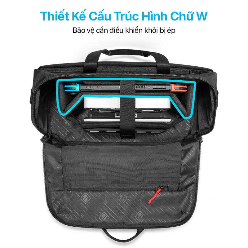 Túi Đeo Tomtoc (USA) Arccos Storage For Nintendo Switch And Oled Model Black - A0535 2 Tomtoc (USA) Arccos Storage For Nintendo Switch And Oled Model Black - A0535