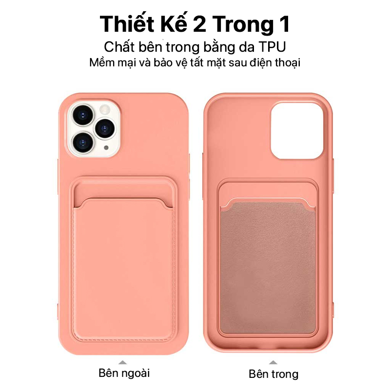 Case Mipow Card Bag TPU Leather Case For iPhone 15 Pro Max 6.7 Inch 2023 - Black 3 Mipow Card Bag TPU Leather Black