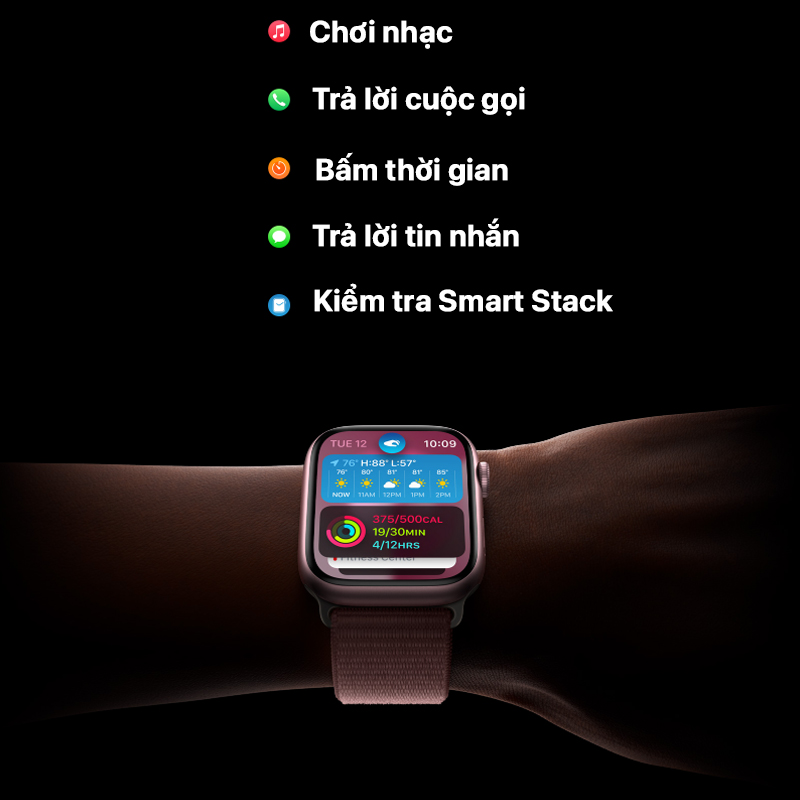 Apple Watch Series 9 GPS 45MM Aluminum Case with Sport Band 7 Apple Series 9