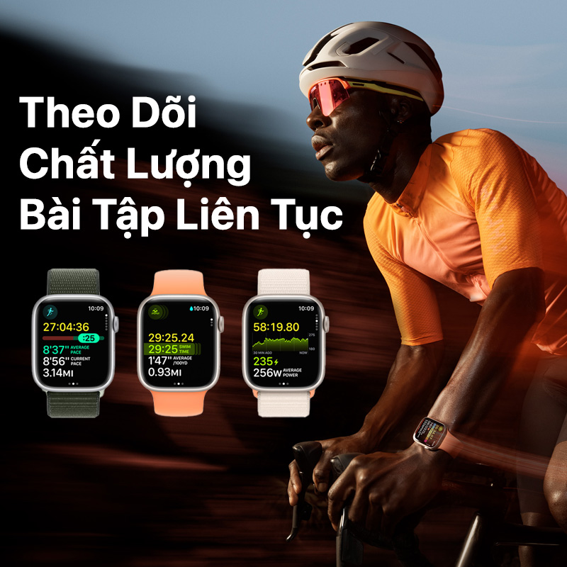 Apple Watch Series 9 GPS 45MM Aluminum Case with Sport Band 10 Apple Series 9