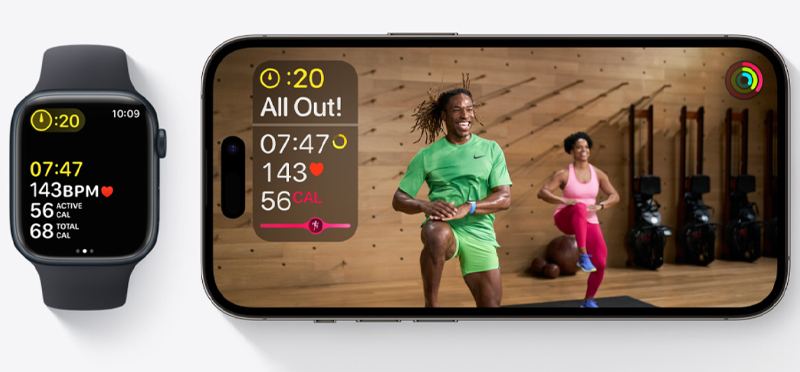 Apple Watch Series 8 GPS 45MM Aluminum Case with Sport Band - Starlight 6 apple watch series 8 06