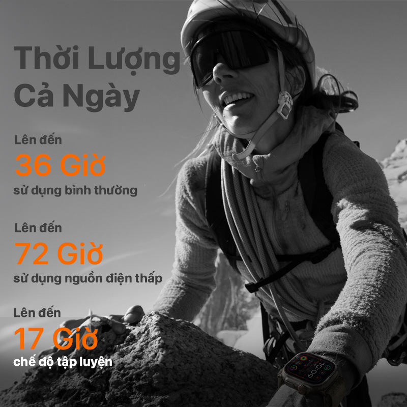 Apple Watch Ultra 2 GPS + Cellular 49MM Black Titanium - Ice Blue Ocean Band 13 Apple Watch Ultra 2 2024