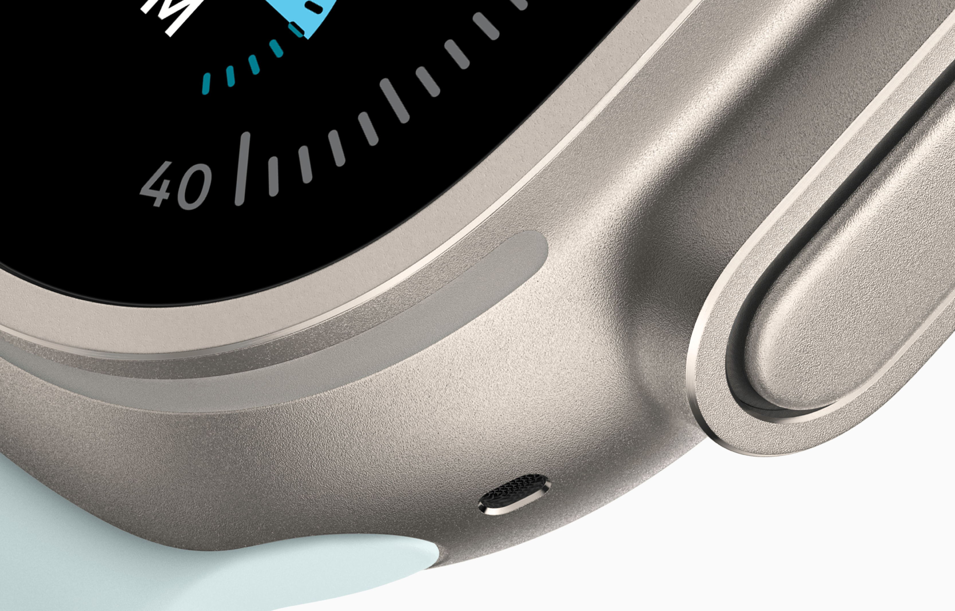 Apple Watch Ultra 2 GPS + Cellular 49MM Black Titanium - Ice Blue Ocean Band 2 Apple Watch Ultra 2 2024