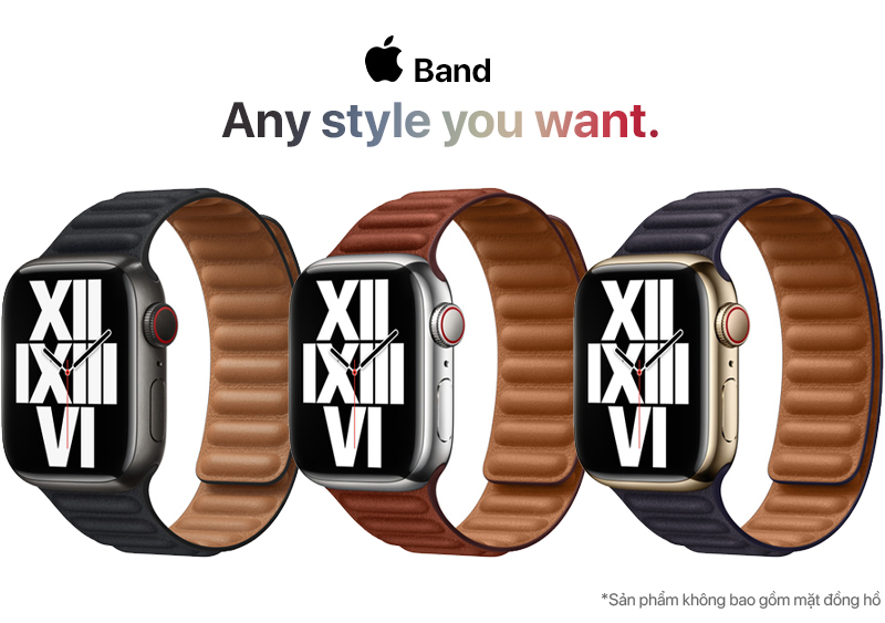 Ink Leather Link 1 Apple Leather Link