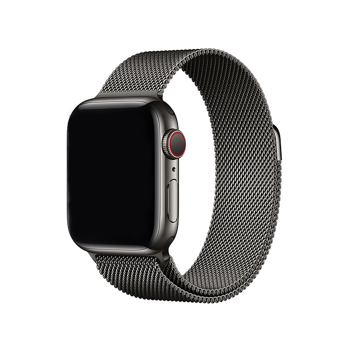 Graphite Milanese Loop 1 Apple Watch Graphite Milanese Loop