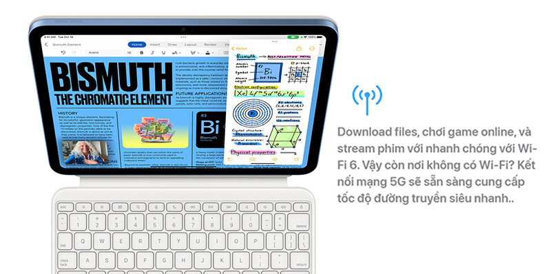 Pad Gen 10 2022 10.9" Wi-Fi + Cellular 8 iPad Gen 10 2022 Wi-Fi + Cellular 256GB