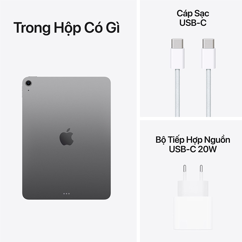 iPad Air 7 11" M3 Wifi + Space Grey 1 ipad air 11 m3 wifi 01