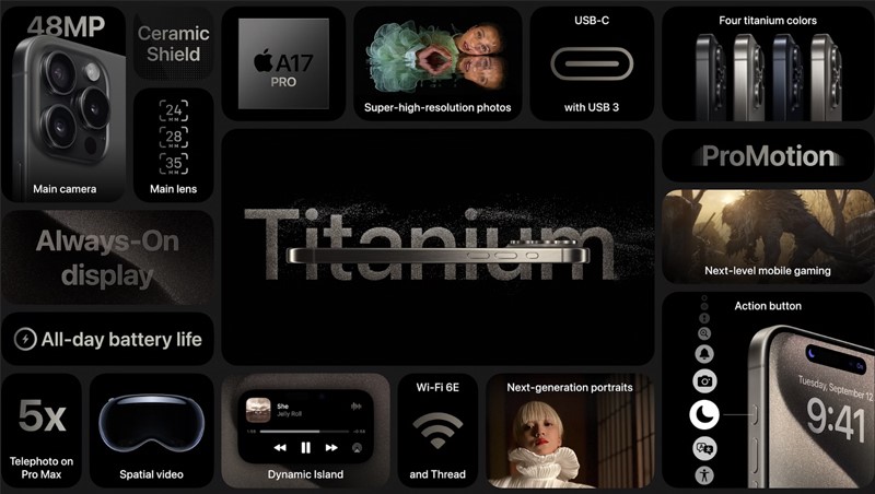 iPhone 15 Pro 512GB - Black Titanium VN/A (PIN 99%) - Secondhand 1 iPhone 15 Pro