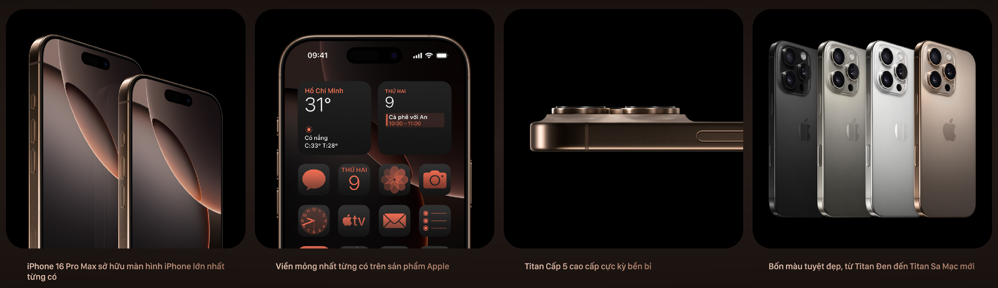 iPhone 16 Pro - 512GB - Desert Titanium ZP ( PIN 100%) - Secondhand 2 iPhone 16 Pro - 2