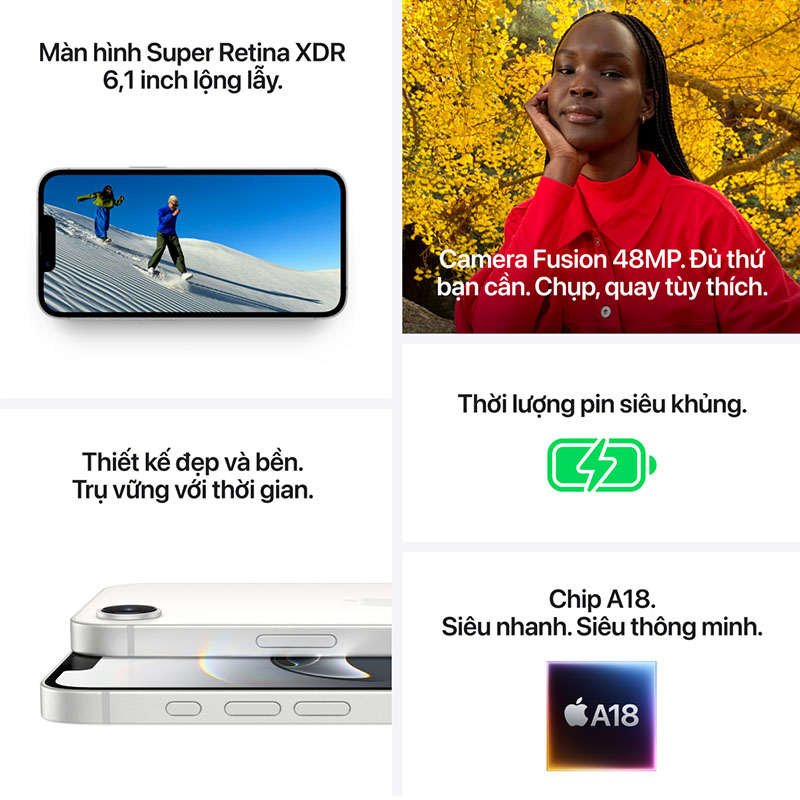 iPhone 16e - Đen 8 iphone 16e 03
