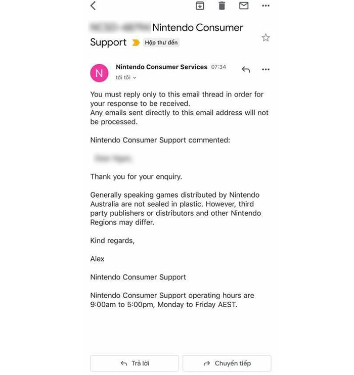 Lưu ý trước khi mua Nintendo Switch: Câu hỏi thường gặp về seal máy và đĩa game 10 Các câu hỏi về seal máy Nintendo Switch