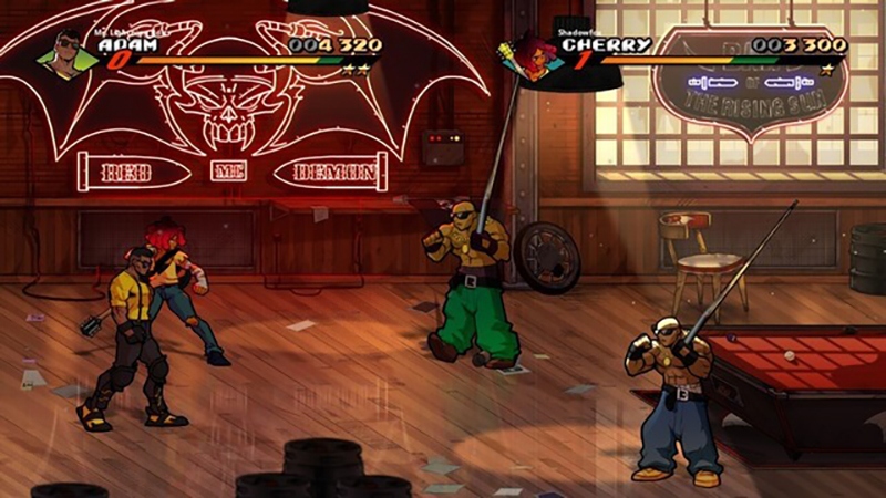 Game Streets of Rage 4 - PS4 4 Streets of Rage 4 Anniversary Edition