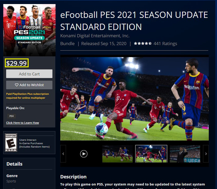 So sánh FIFA 21 và PES 2021: Ai sẽ là kẻ bại trận năm nay? 30 So Sánh FIFA 21 và PES 2021