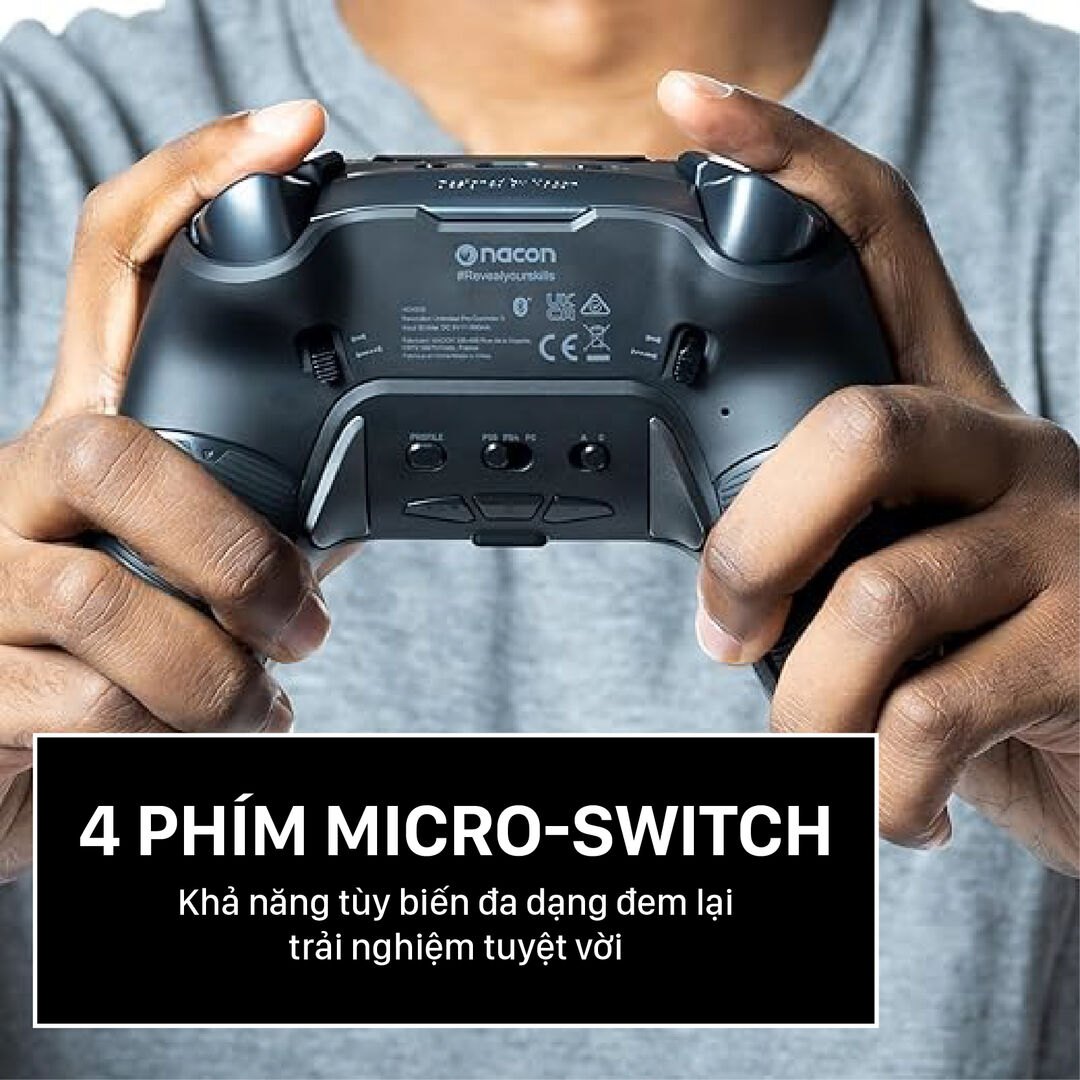 Nacon Revolution 5 Pro Controller for PS5, PS, PC - Camo Series 3 ps5 nacon revolution 5 pro controller 02