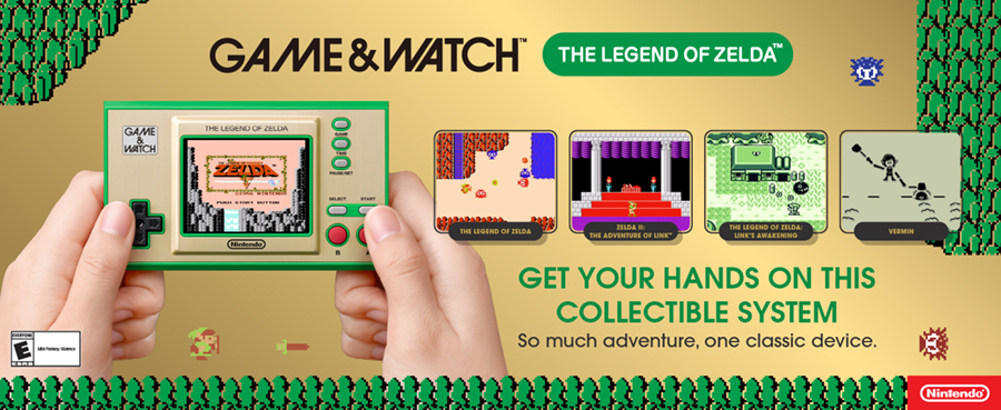 Máy Game & Watch: The Legend of Zelda 1 Máy Game & Watch: The Legend of Zelda