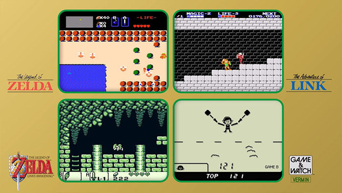 Máy Game & Watch: The Legend of Zelda 3 Máy Game & Watch: The Legend of Zelda