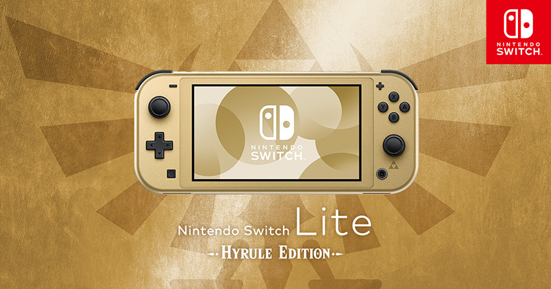 Nintendo Switch Lite - Hyrule Edition - Mod 1 nintendo switch lite hyrule edition 01