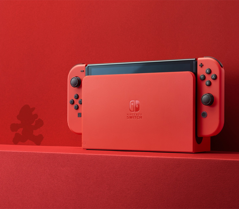 Nintendo Switch OLED model - Mario Red Edition - Secondhand 1 Nintendo Switch OLED model