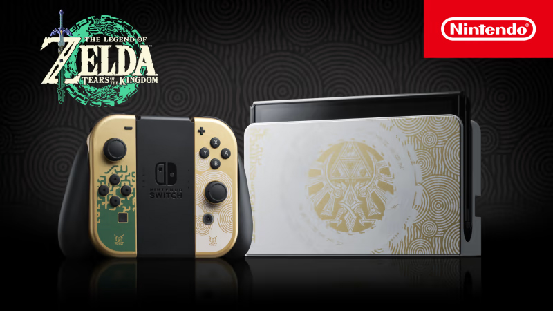Nintendo Switch OLED - The Legend of Zelda: Tears of the Kingdom Edition 256GB - Mod - Secondhand 1 Nintendo Switch OLED model