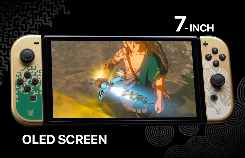 Nintendo Switch OLED - The Legend of Zelda: Tears of the Kingdom Edition 256GB - Mod - Secondhand 2 Nintendo Switch OLED model