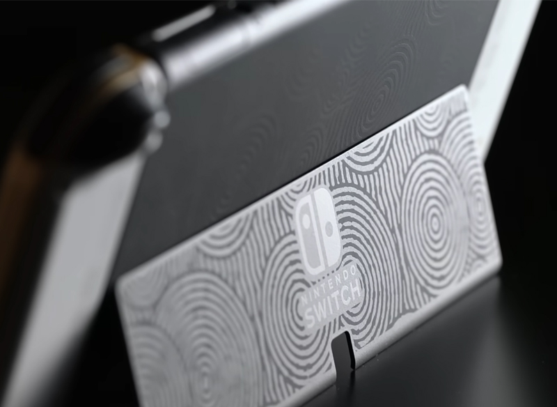 Nintendo Switch OLED - The Legend of Zelda: Tears of the Kingdom Edition 256GB - Mod - Secondhand 5 Nintendo Switch OLED model