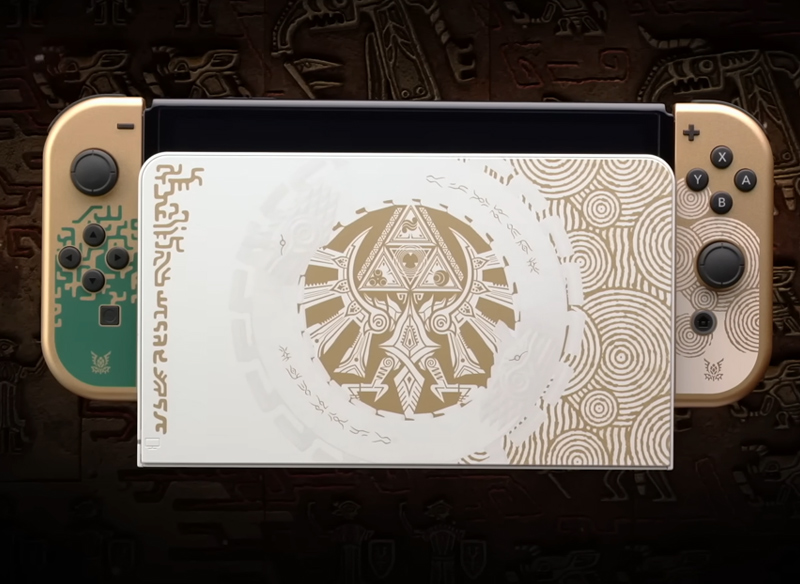 Nintendo Switch OLED - The Legend of Zelda: Tears of the Kingdom Edition 256GB - Mod - Secondhand 7 Nintendo Switch OLED model