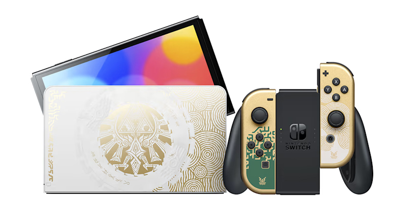 Nintendo Switch OLED - The Legend of Zelda: Tears of the Kingdom Edition 256GB - Mod - Secondhand 8 Nintendo Switch OLED model