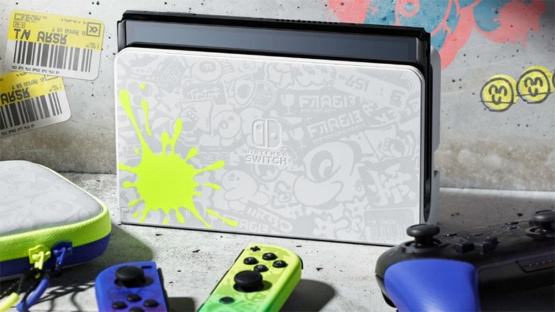 Nintendo Switch OLED model - Splatoon 3 Edition - LIKENEW 1 Nintendo Switch OLED model