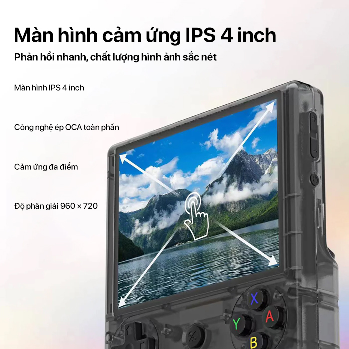 Anbernic - Retro Game Handheld RG406 - 256GB 2 anbernic retro game handheld rg406v 256gb 43