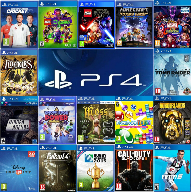 PlayStation 4/PS4 Pro - 1TB - Đen - Secondhand 3 ps4 06