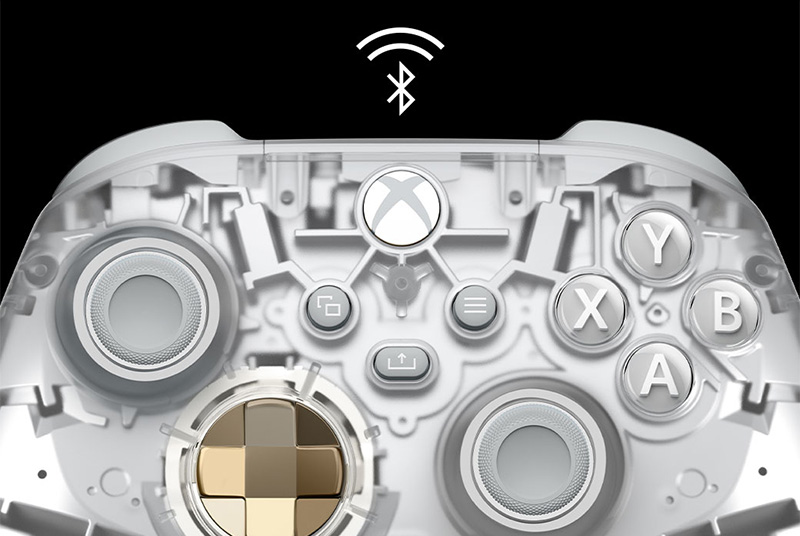 Xbox Series Wireless Controller - Ghost Cipher 1